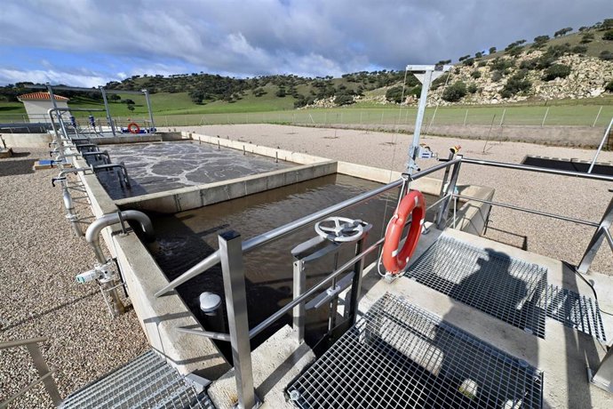 Instalaciones de la agrupación de vertidos y estación depuradora de aguas residuales de Guarromán.
