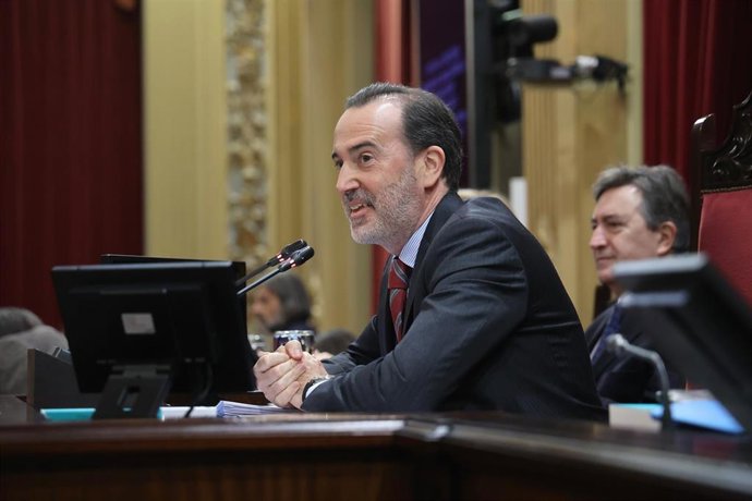 El presidente del Parlament Balear, Gabriel Le Senne.