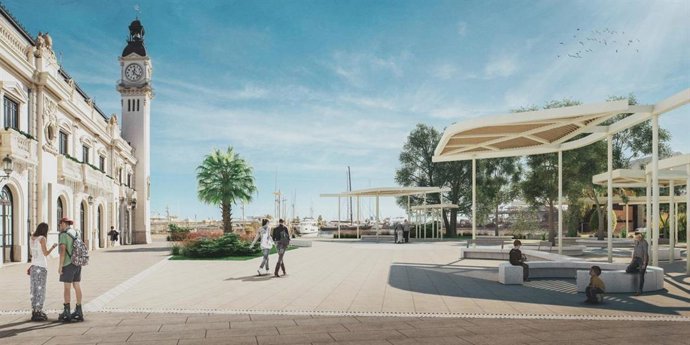 Proyecto de mejora del entorno del Edificio del Reloj, en La Marina