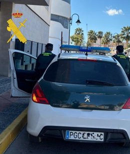 Un vehículo de la Guardia Civil.
