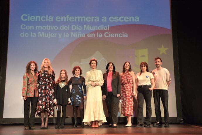 Evento 'Ciencia Enfermera a Escena' en el Teatro Reina Victoria.