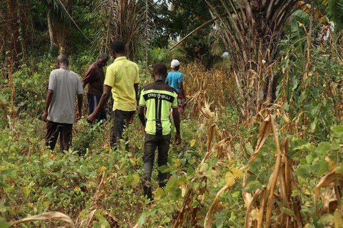 Niños en Sudán del Sur.