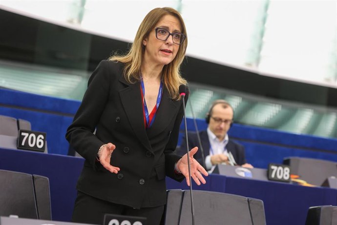 La eurodiputada del PSOE Cristina Maestre.