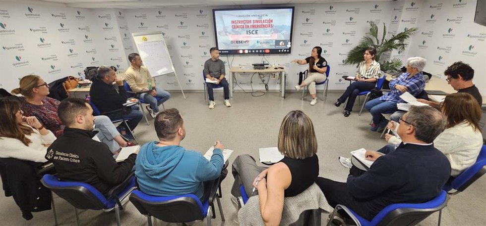 El Hospital Quirónsalud Málaga acoge el Curso de Instructores en Simulación Clínica en Emergencias
