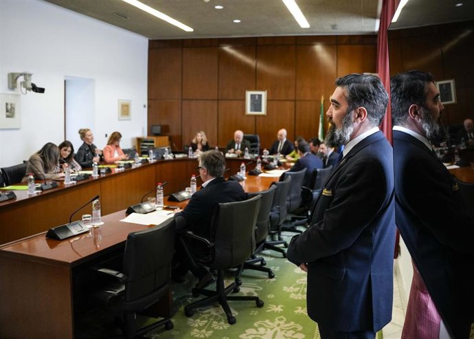 Reunión de la Junta de Portavoces del Parlamento andaluz.