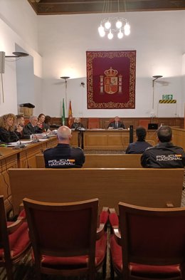 Primera sesión del juicio celebrado el 27 de enero contra el presunto asesino del exconcejal del PSOE de Granada José Miguel Castillo Higueras. 