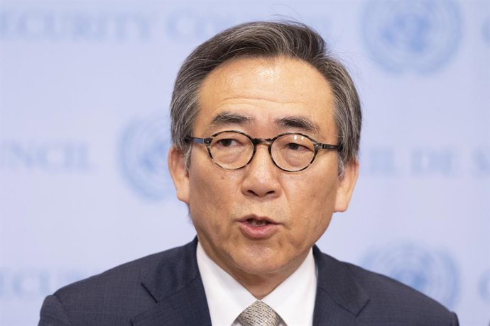Archivo - Arquivo - O ministro das Relações Exteriores da Coreia do Sul, Cho Tae Yul, em uma foto de arquivo.