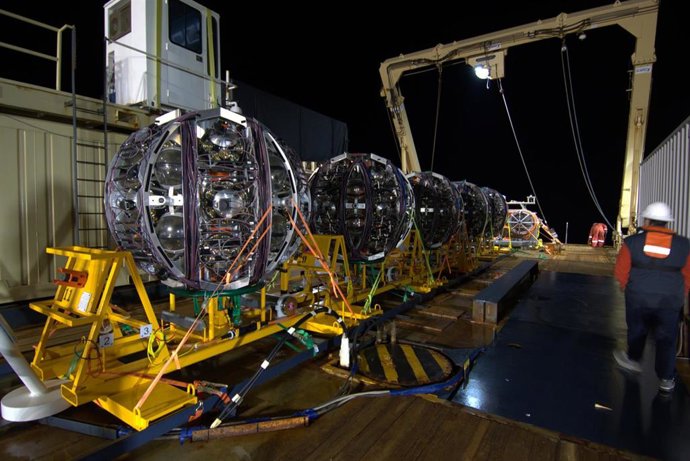 Instrumento científico del KM3NeT