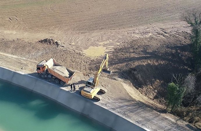 El Canal de Aragón y Cataluña ya está reparado.