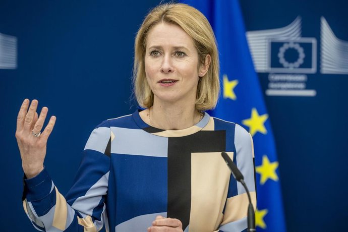 La Alta Representante de la Unión Europea para la Política Exterior, Kaja Kallas