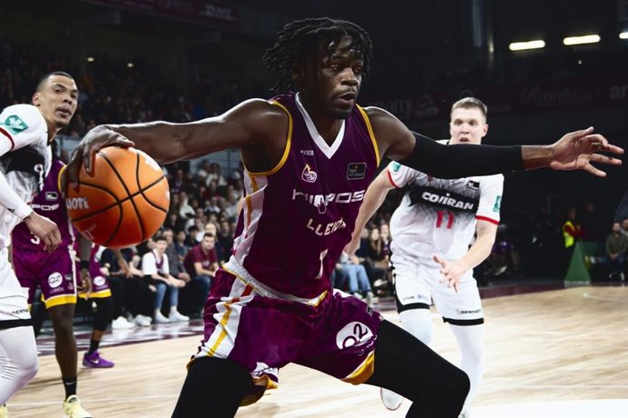 Chevez Goodwin, durante un partido con el Hiopos Lleida en la Liga Endesa.