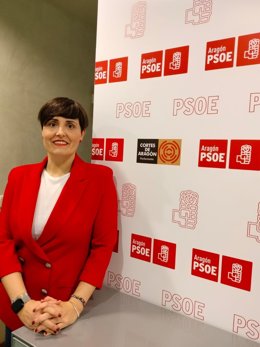 La diputada del PSOE en las Cortes de Aragón Leticia Soria.