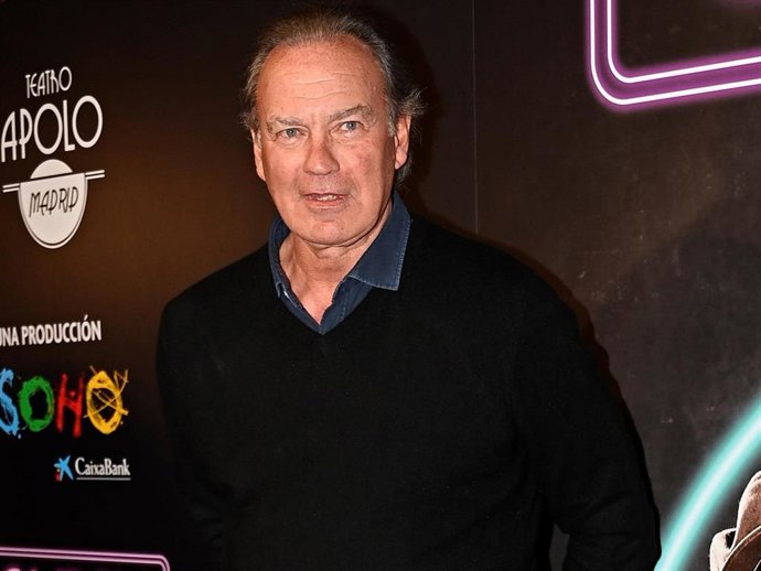 Bertín Osborne durante el estreno del nuevo musical ‘Gypsy’ en el Teatro Apolo