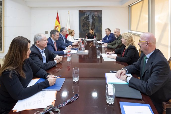 La Presidenta De Cantabria, María José Sáenz De Buruaga, Preside La Reunión Del Consejo De Gobierno.
