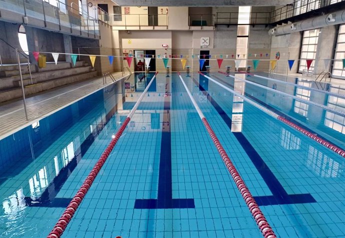 Piscina S'Estel de Palma antes de su reapertura.