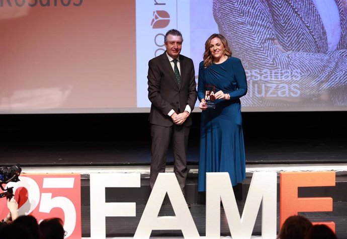 Javier Fernández en los Premios Empresarias Andaluzas