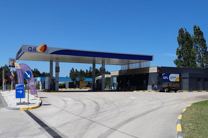 Estación de servicio de Q8