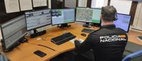 La Policía Nacional atendió en 2024 más de 146.000 llamadas al teléfono 091 en la sala CIMACC de Murcia