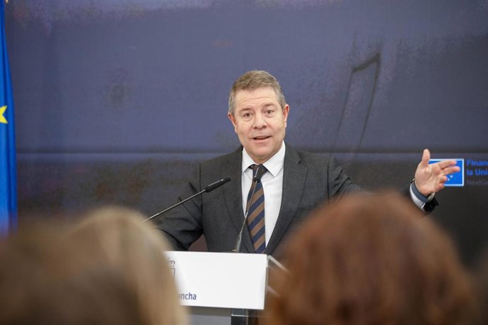 El presidente de C-LM, Emiliano García-Page.