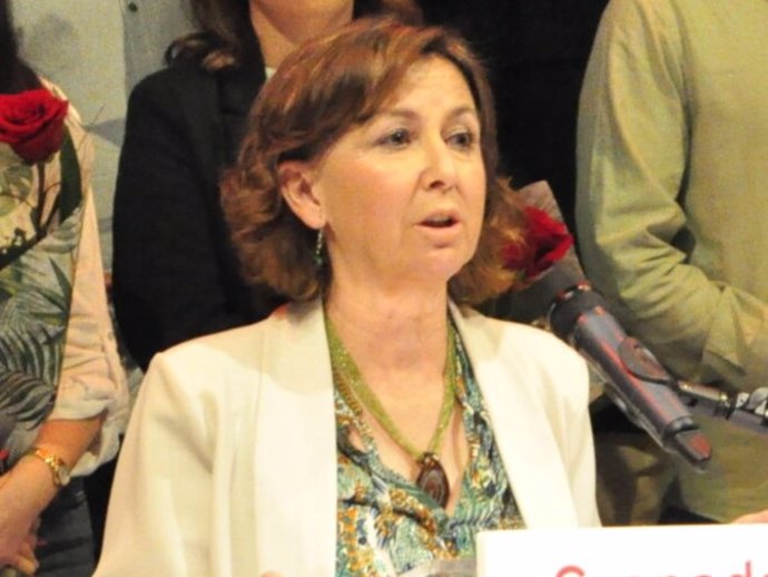 Lo portavoz del PSOE en el Ayuntamiento de Albolote, Esther Carvajal.