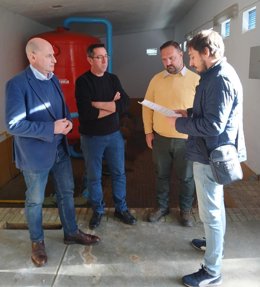 Visita a infraestructuras hidráulicas de Santa Elena.