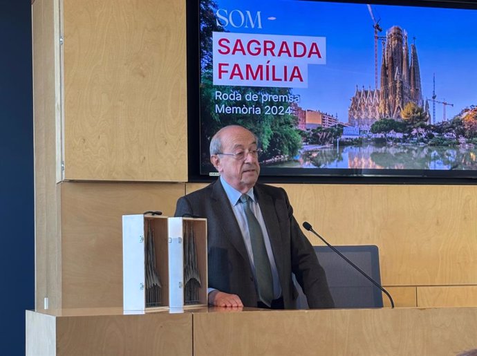 El president delegat de la Junta Constructora de la Sagrada Família, Esteve Camps