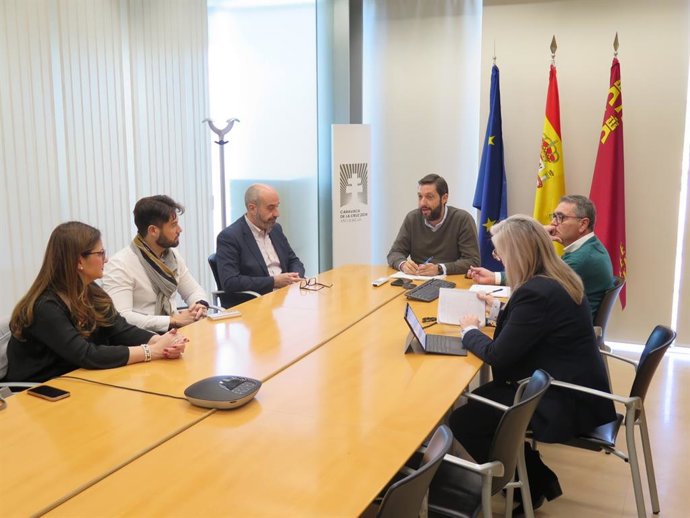 Una imagen de la reunión celebrada hoy en el Instituto de Turismo sobre el seguimiento a alojamientos turísticos irregulares.