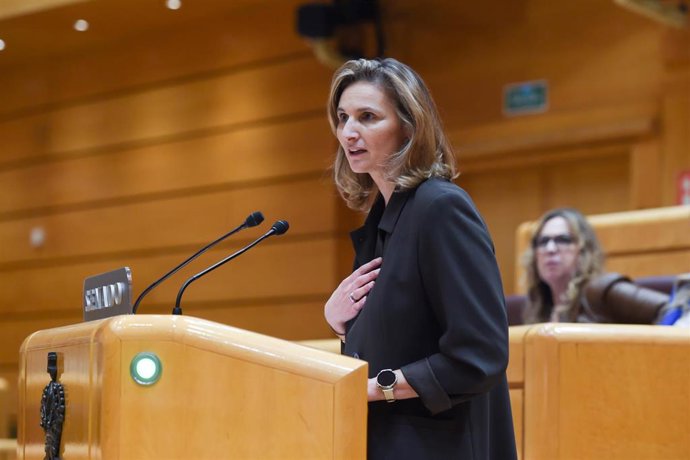 Archivo - La senadora del PP Paloma Martín, a 20 de noviembre de 2024, en Madrid (España). 