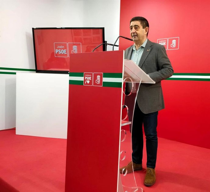 El secretario general del PSOE de Jaén, Francisco Reyes.