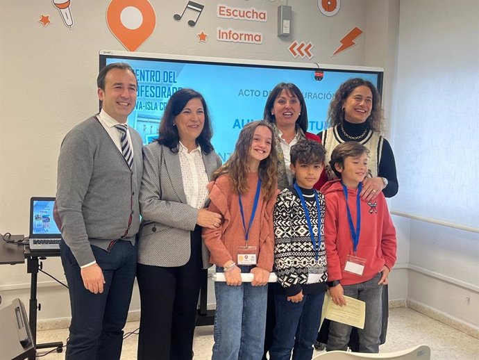 Inauguración del Aula del Futuro del Profesorado de Huelva-Isla Cristina.