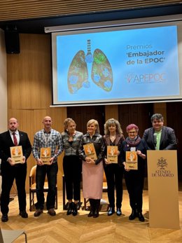 Cerimônia de entrega do Prêmio Embaixador da DPOC