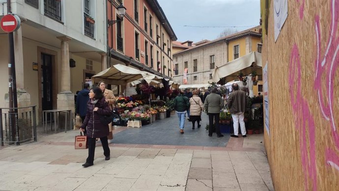 Puestos del mercado de El Fontán