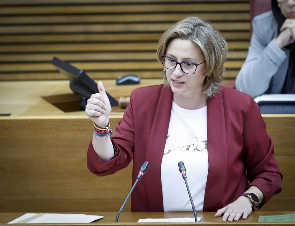 La portavoz adjunta del Grupo Parlamentario Popular en Les Corts, Laura Chuli
