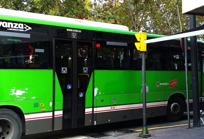 Autobús interurbano en Getafe