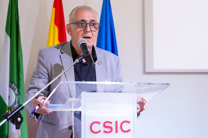 Archivo - El presidente de la Confederación Hidrográfica del Guadalquivir, Joaquín Páez, en imagen de archivo