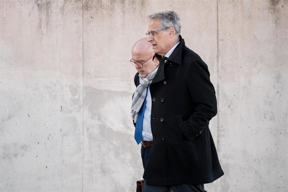 El abogado Gonzalo Boye a su salida de la Audiencia Nacional, a 13 de febrero de 2025, en San Fernando, Madrid (España). En esta nueva sesión del juicio, en el que la Sección Tercera de la Sala de lo Penal juzga a Sito Miñanco y también al abogado Gonza