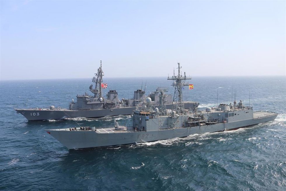 Archivo - La fragata 'Victoria' de la operación 'Atalanta'.