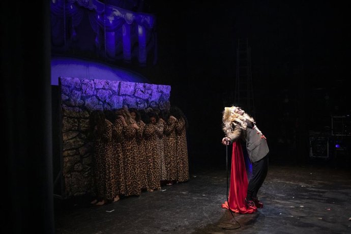 Archivo - Puesta en escena de 'Lisístrata Montoya'.