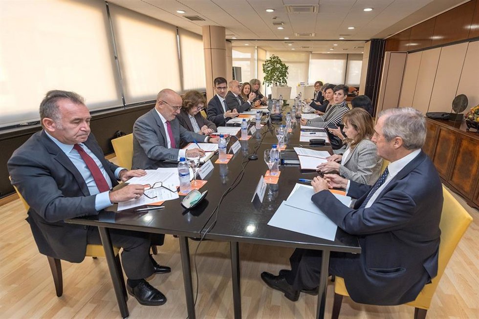 Archivo - El nuevo Consejo de Administración de RTVE ha designado este martes como presidente al consejero José Pablo López y a Alfonso Morales como secretario