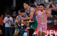 Unicaja desborda al Joventut en la Copa