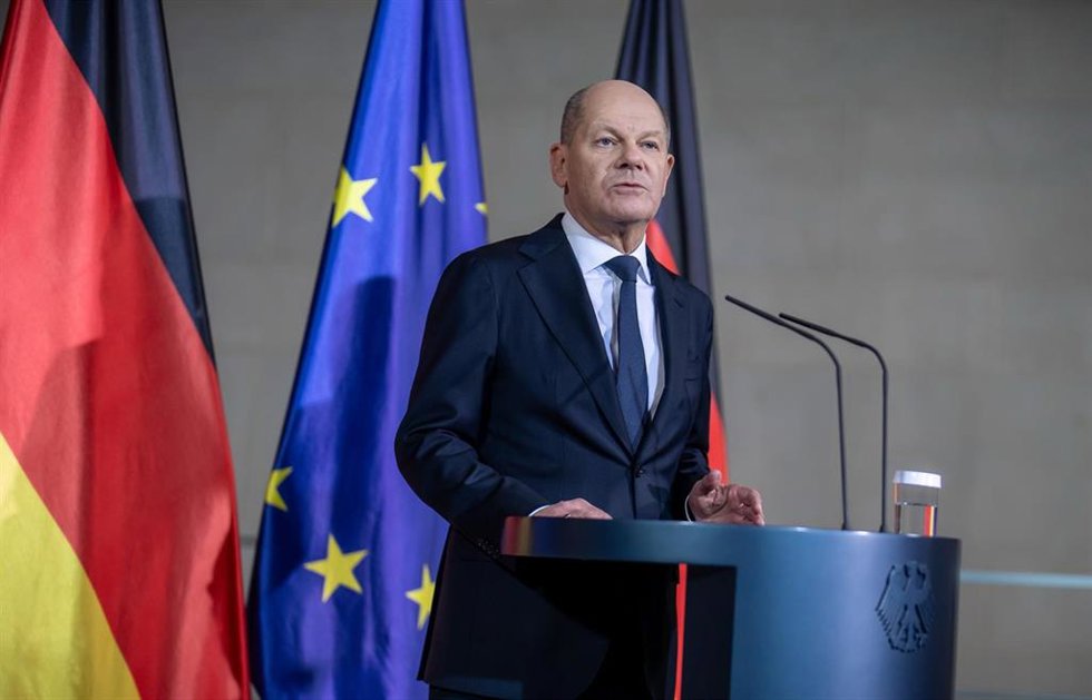 El canciller alemán, Olaf Scholz