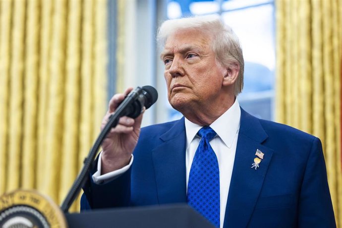 El presidente de Estados Unidos, Donald Trump 