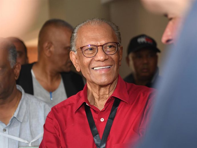 Archivo - El primer ministro de Mauricio, Navin Ramgoolam