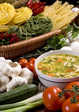 Archivo - Frutas y verduras