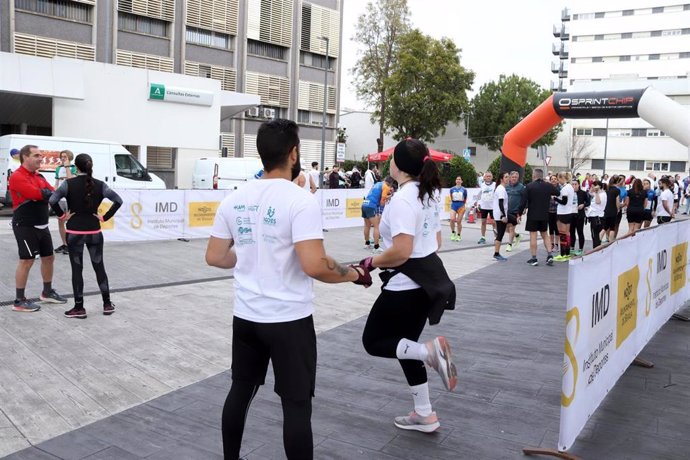 Imagen previa a la carrera popular del pasado año.