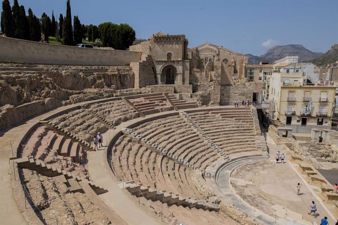 Archivo - Teatro Romano de Cartagena. Imagen de archivo