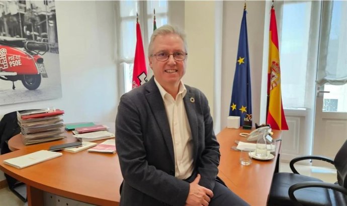 El secretario general del PSE-EE de Gipuzkoa, José Ignacio Asensio.