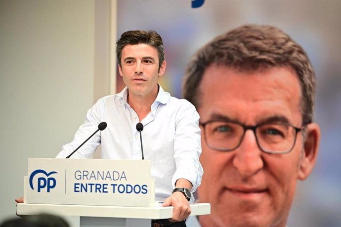 El secretario general del PP en Granada, Jorge Saavedra
