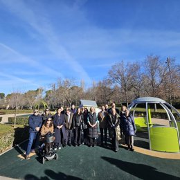 Inauguración del parque inclusivo en Guadalajara.