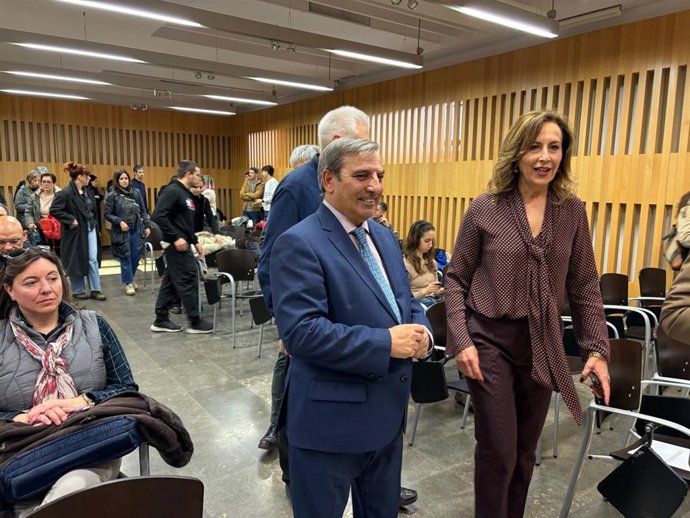 El consejero de Movilidad y Transformación Digital este viernes en León.